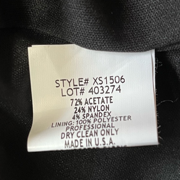 Xscape Strapless Ruched Front Dress 4 NWT - Picture 7 of 13